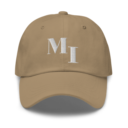 Michigan 'MI' Dad Hat (Didone Logotype)