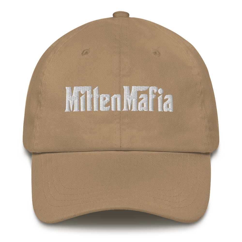 Michigan 'MittenMafia' Dad Hat (Gangster Font)