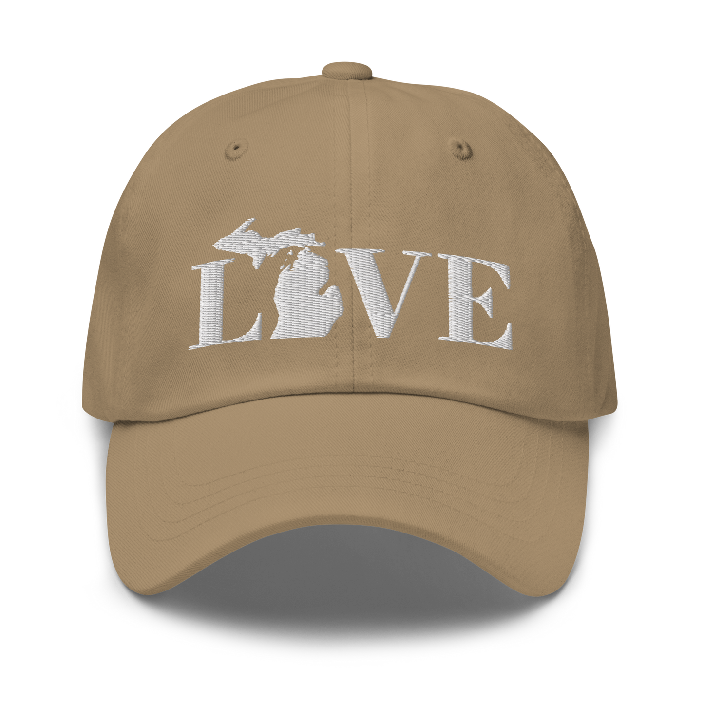 Michigan 'Love' Dad Hat (Didone Font)