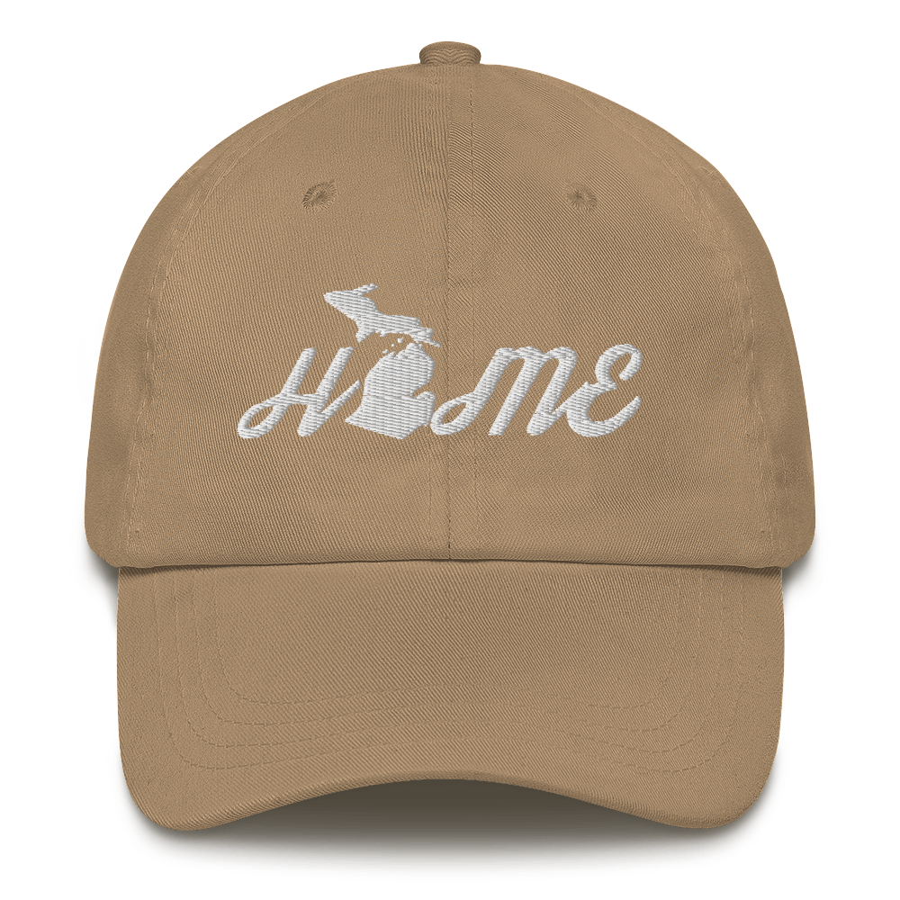 Michigan 'Home' Dad Hat (Script Font)