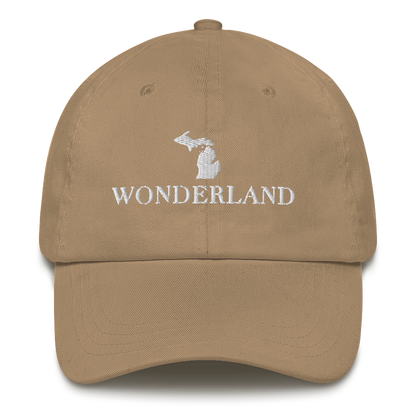 Michigan 'Wonderland' Dad Hat (Didone Font)