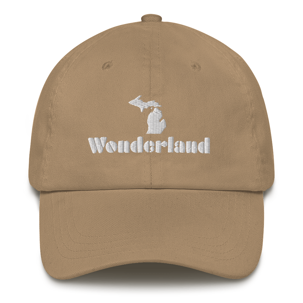 Michigan 'Wonderland' Dad Hat (Art Deco Font)