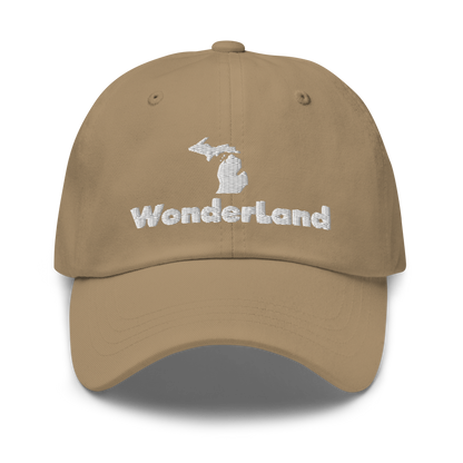 Michigan 'Wonderland' Dad Hat (Geometric Sans Font)