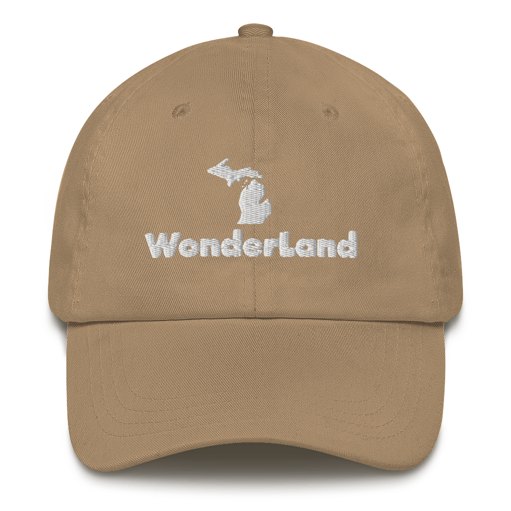 Michigan 'Wonderland' Dad Hat (Geometric Sans Font)