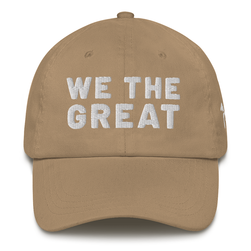 'We The Great' Dad Hat (w/ Great Lakes Side Design)