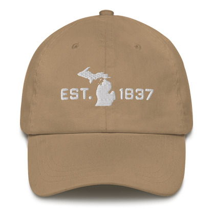 Michigan 'EST 1837' Dad Hat (Athletic Font)