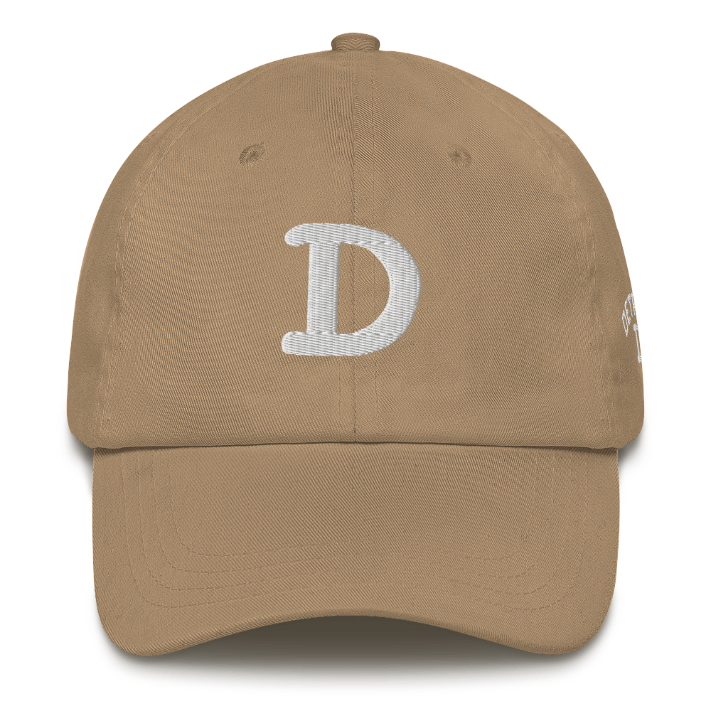 Detroit 'Old French D' Dad Hat (w/ Side Design)