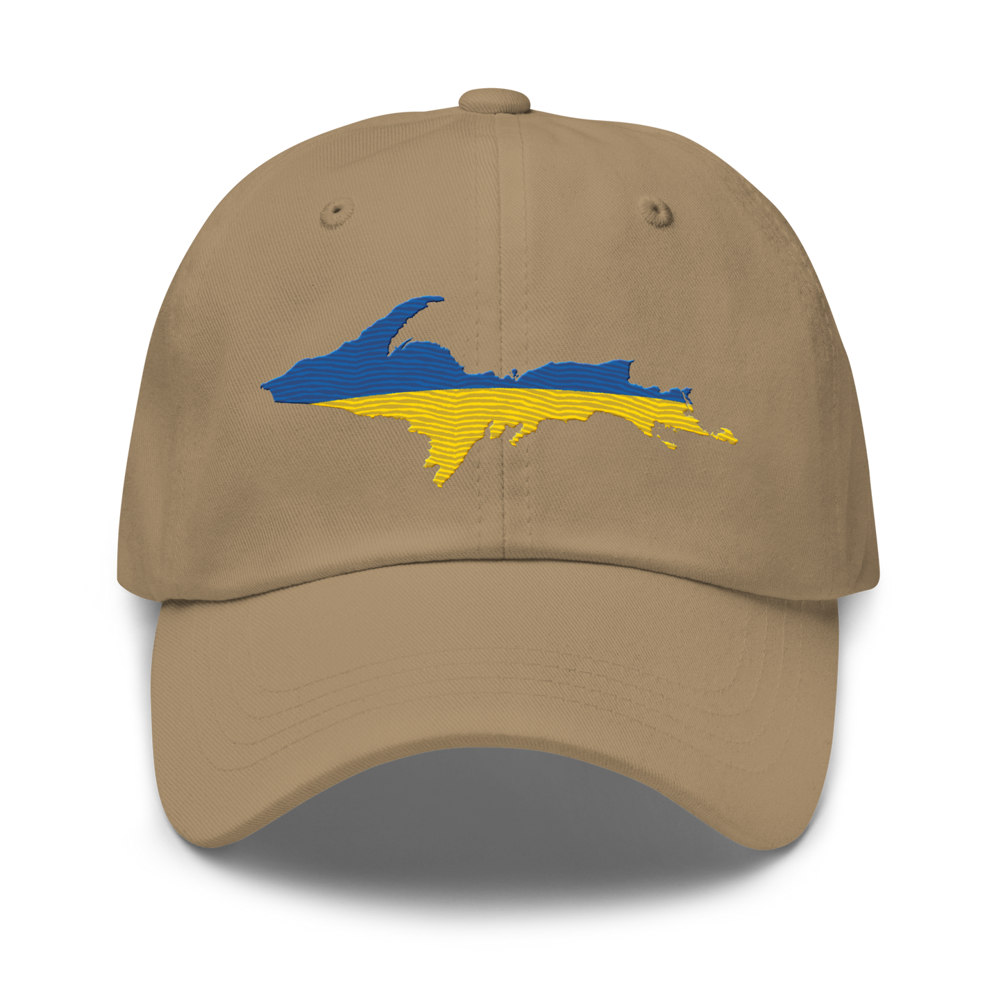 Michigan Upper Peninsula Dad Hat (Ukraine Edition)