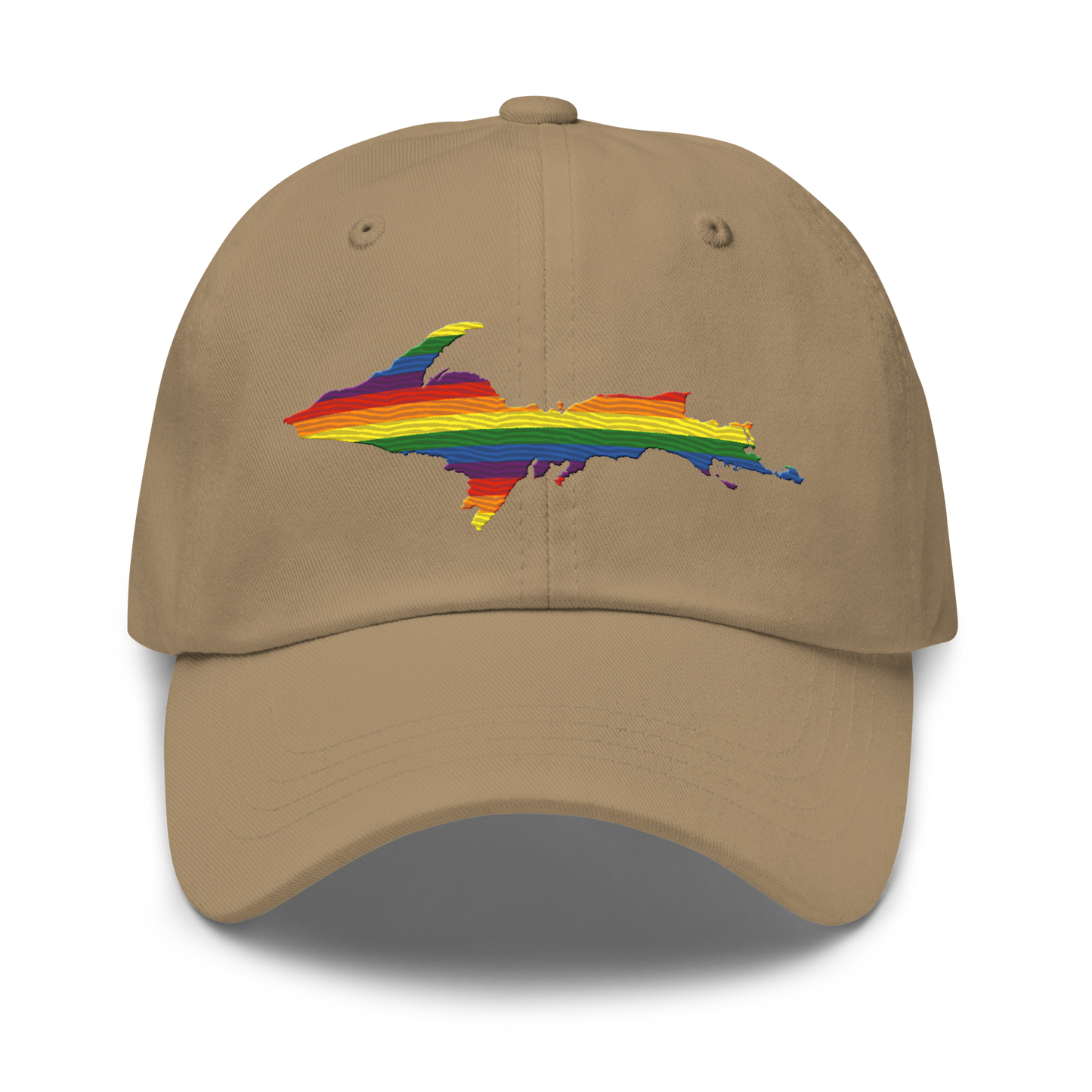 Michigan Upper Peninsula Dad Hat (Pride Edition)