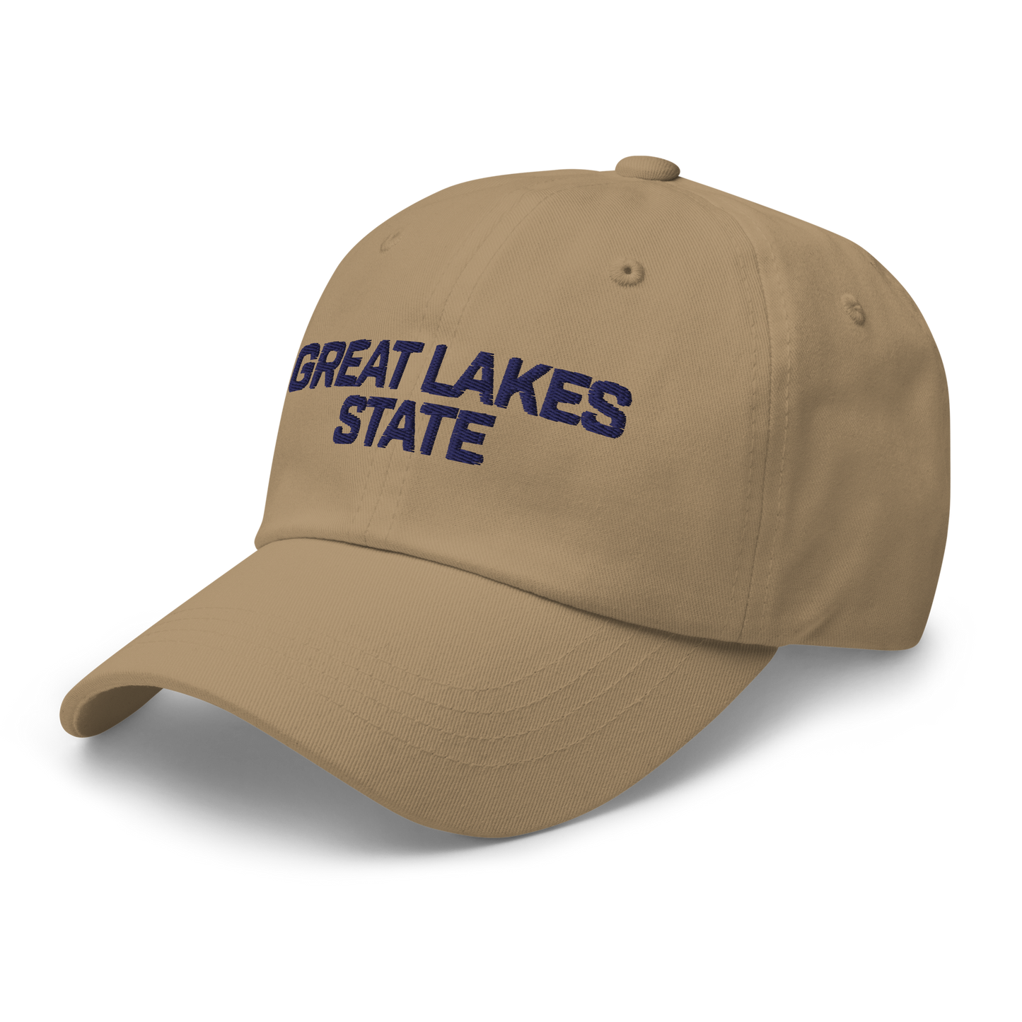 Michigan 'Great Lakes State' Dad Hat (Maritime Font)