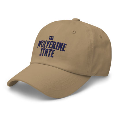 'The Wolverine State' Dad Hat (Vicious Mustelid Font)