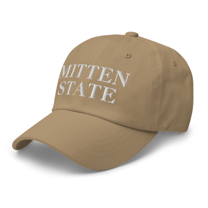 Michigan 'Mitten State' Dad Hat (Didone Font)