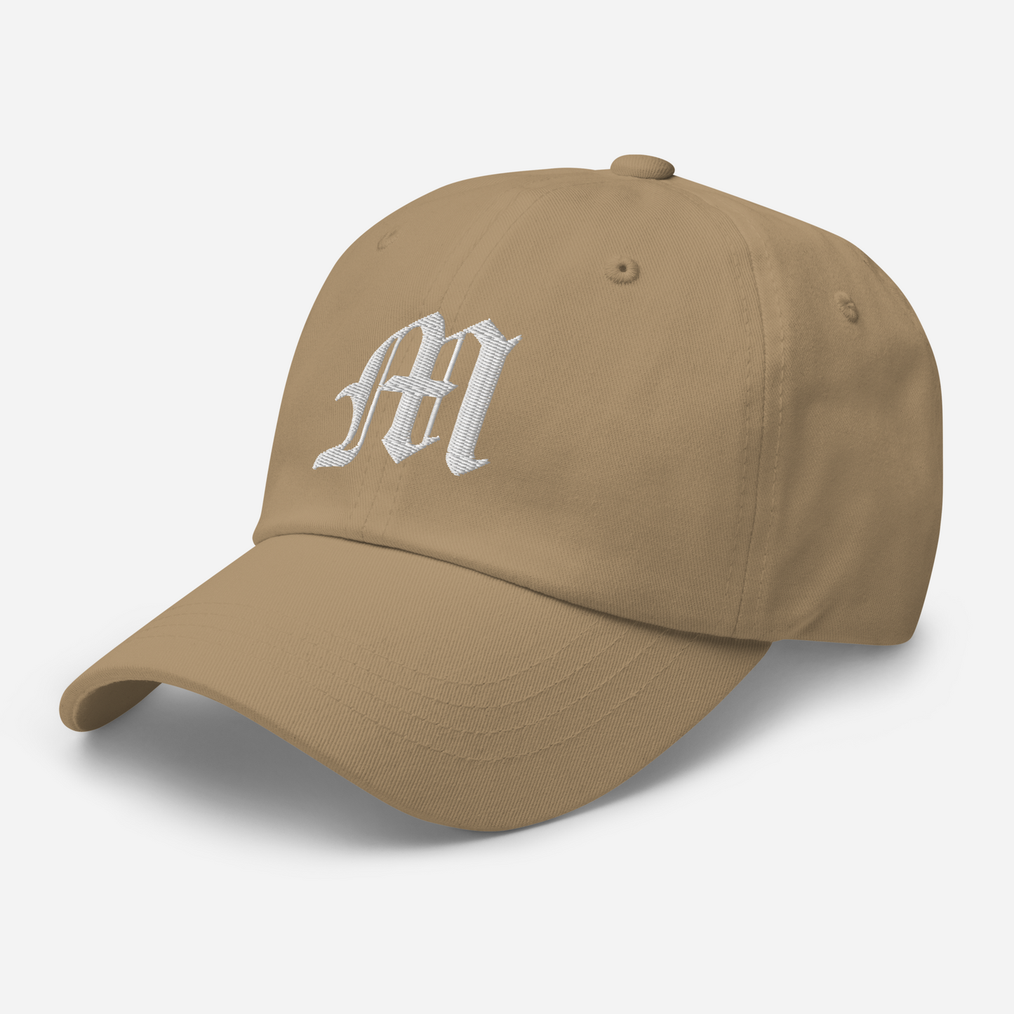 Old English 'M' Dad Hat (w 'Michigan' Back Design)