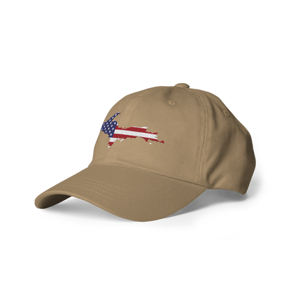 Michigan Upper Peninsula Dad Hat (Patriot Edition)