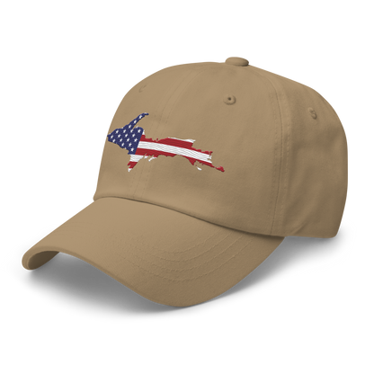 Michigan Upper Peninsula Dad Hat (Patriot Edition)