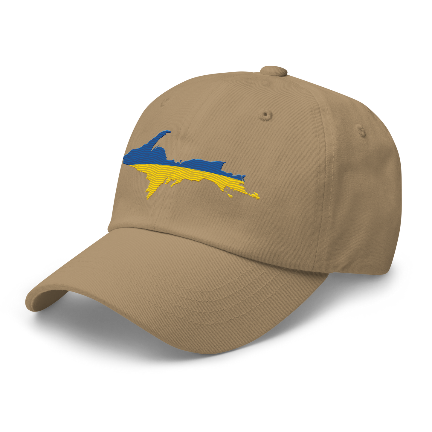 Michigan Upper Peninsula Dad Hat (Ukraine Edition)