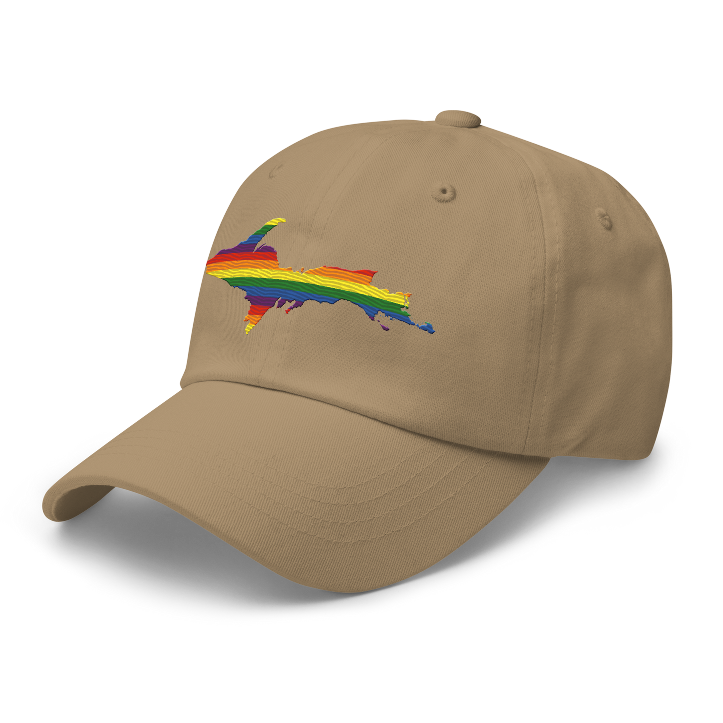 Michigan Upper Peninsula Dad Hat (Pride Edition)