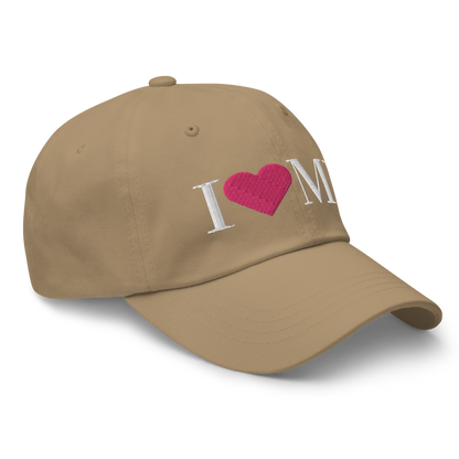 Michigan 'I ❤️ MI' Dad Hat (Didone Font)