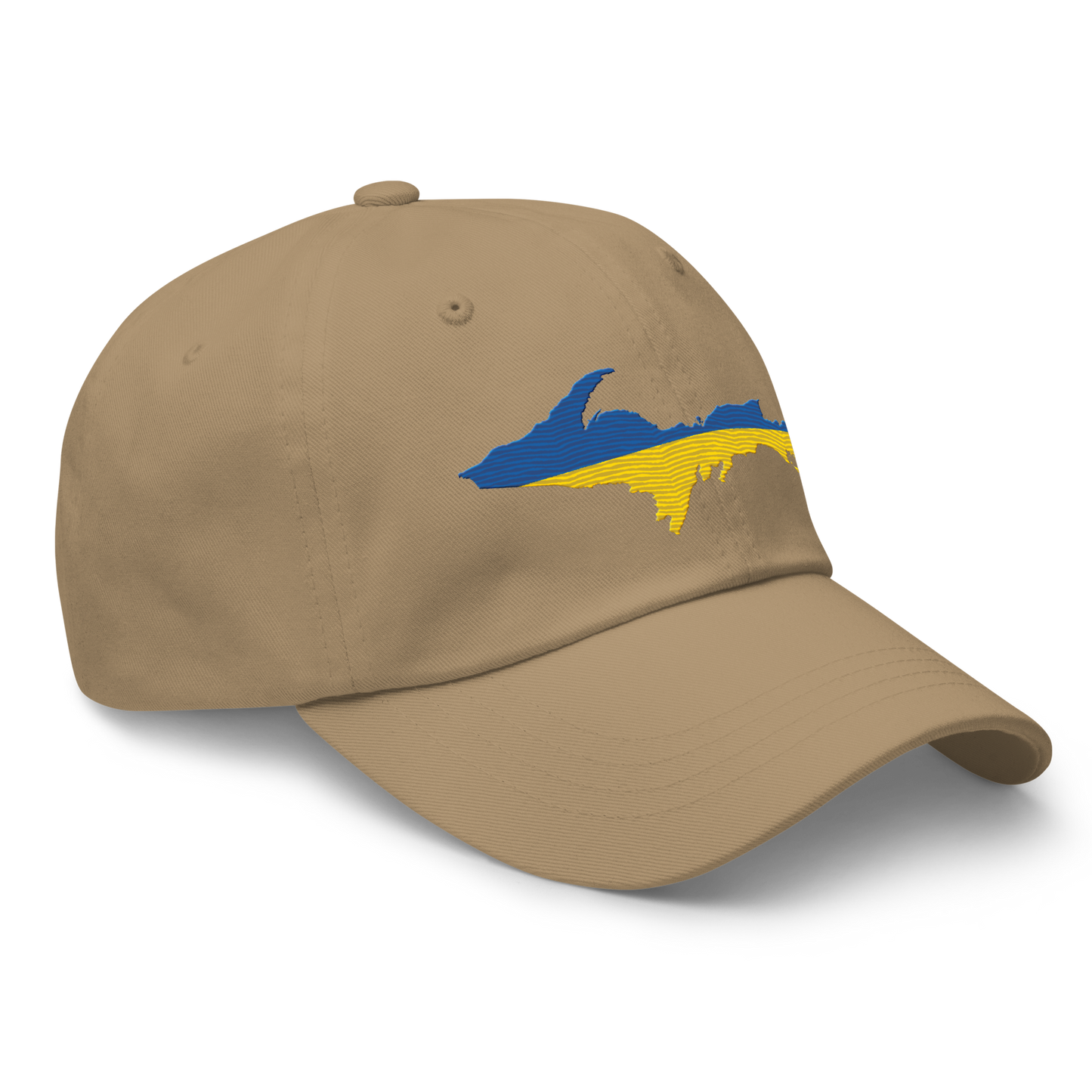 Michigan Upper Peninsula Dad Hat (Ukraine Edition)