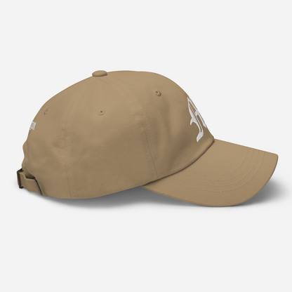 Old English 'M' Dad Hat (w 'Michigan' Back Design)