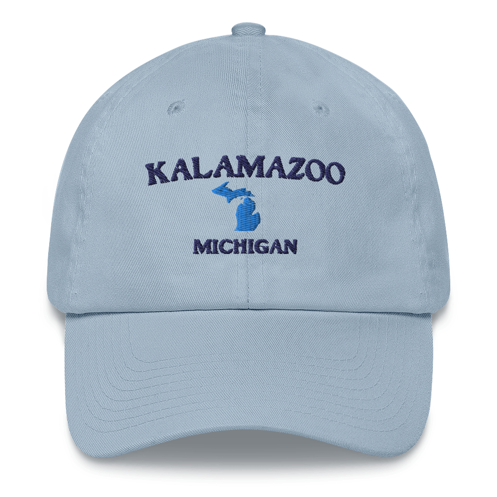 'Kalamazoo Michigan' Dad Hat (w/ Michigan Outline)