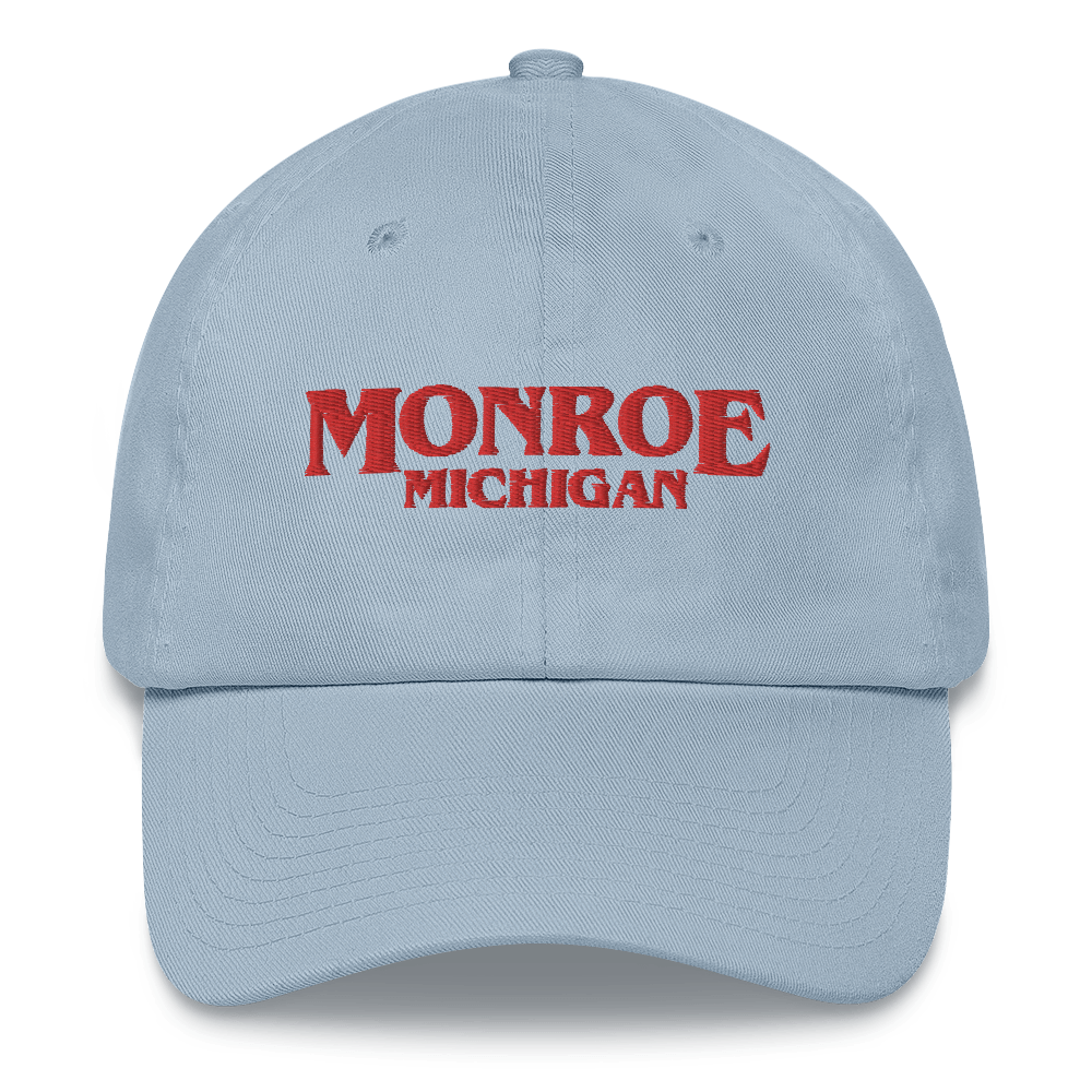 'Monroe Michigan' Dad Hat (1980s Drama Parody)