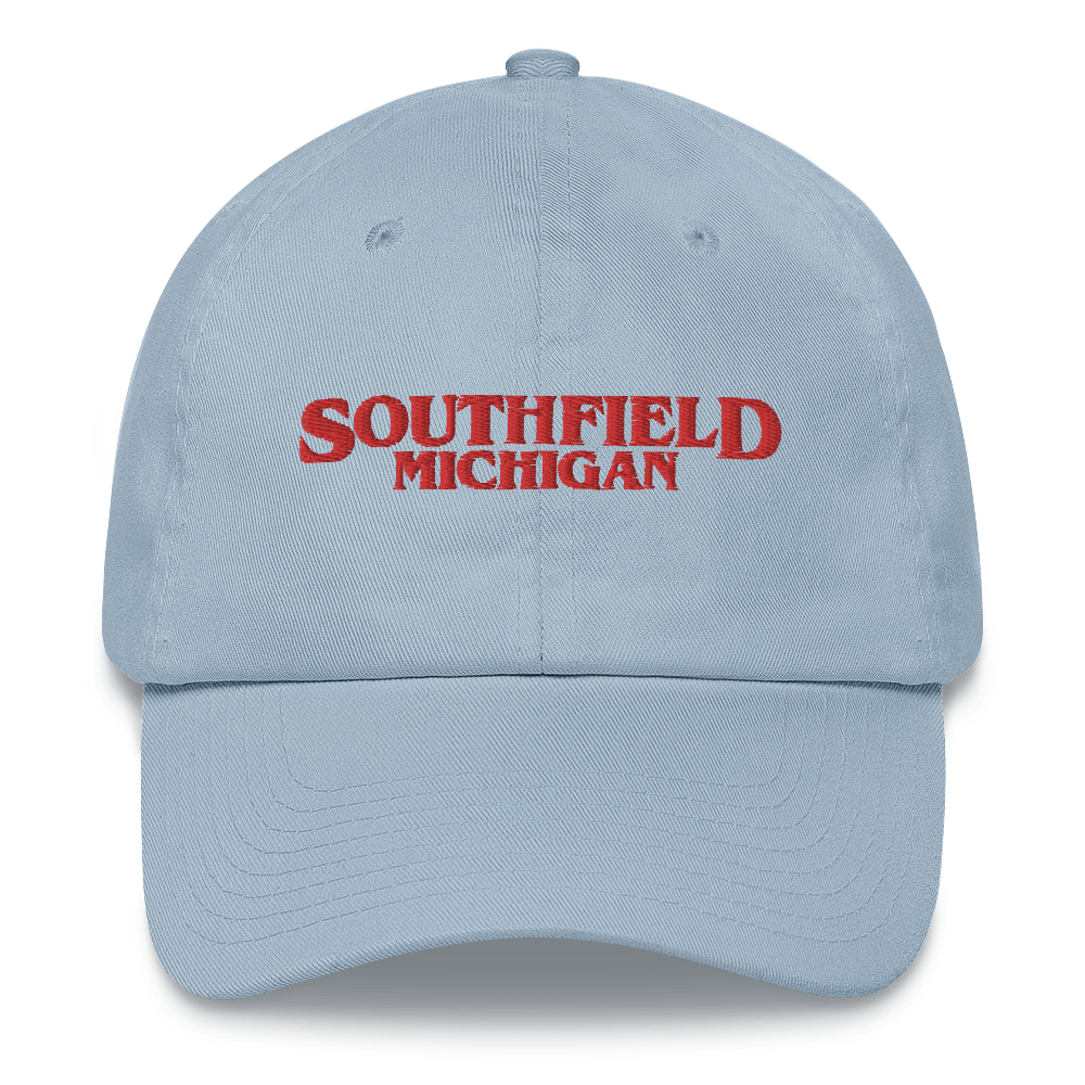 'Southfield Michigan' Dad Hat (1980s Drama Parody)