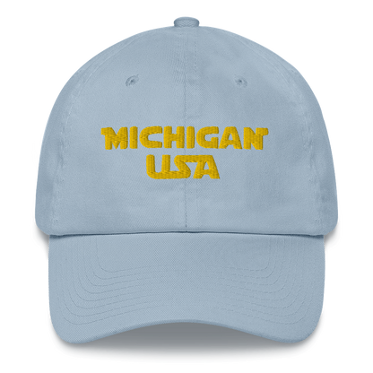 'Michigan USA' Dad Hat (Epic Sci-Fi Parody)