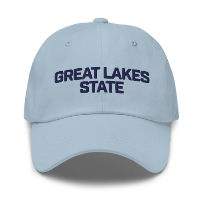 Michigan 'Great Lakes State' Dad Hat (Maritime Font)