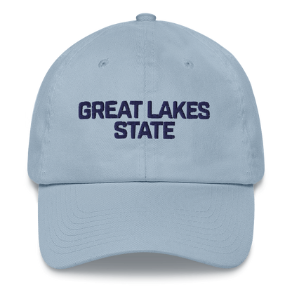 Michigan 'Great Lakes State' Dad Hat (Maritime Font)