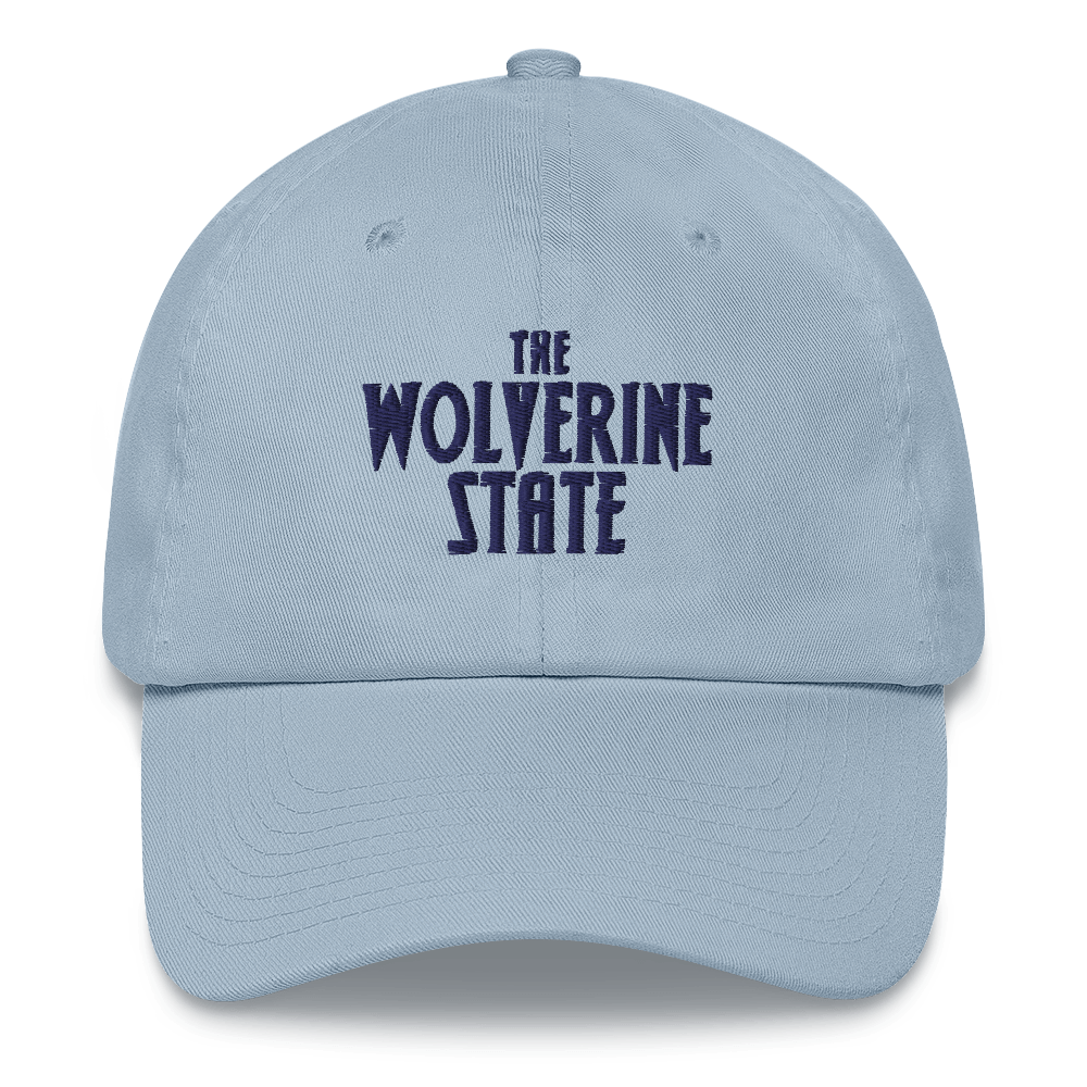 'The Wolverine State' Dad Hat (Vicious Mustelid Font)