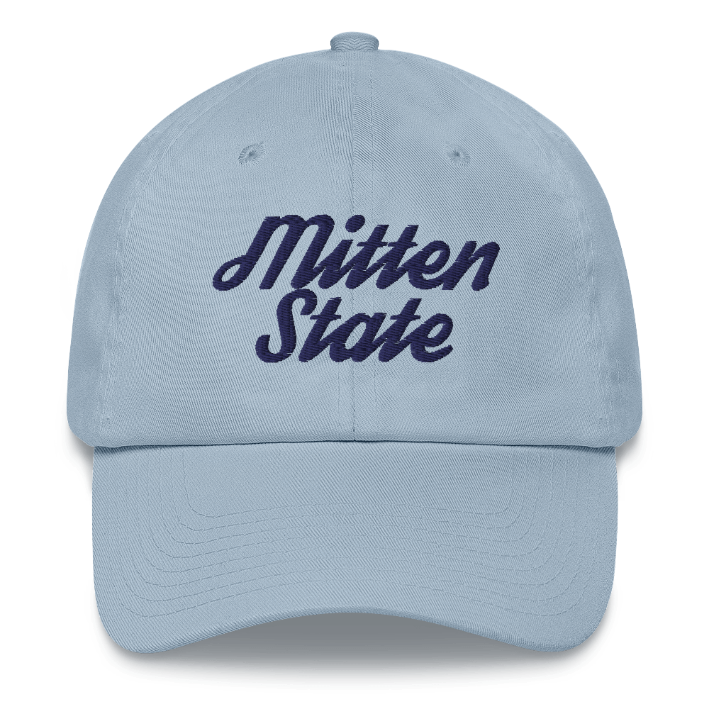 Michigan 'Mitten State' Dad Hat (Script Font)