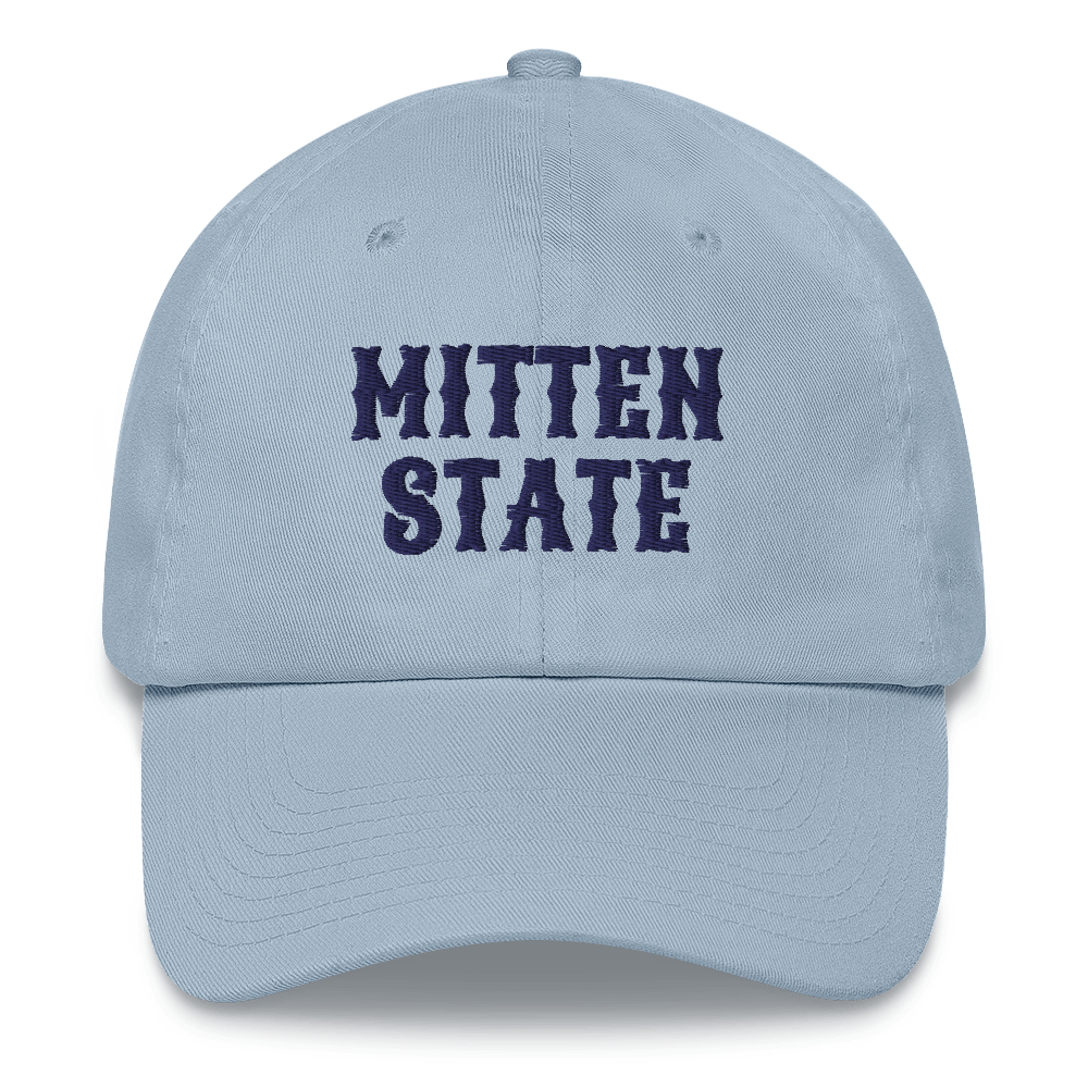 Michigan 'Mitten State' Dad Hat (Western Font)