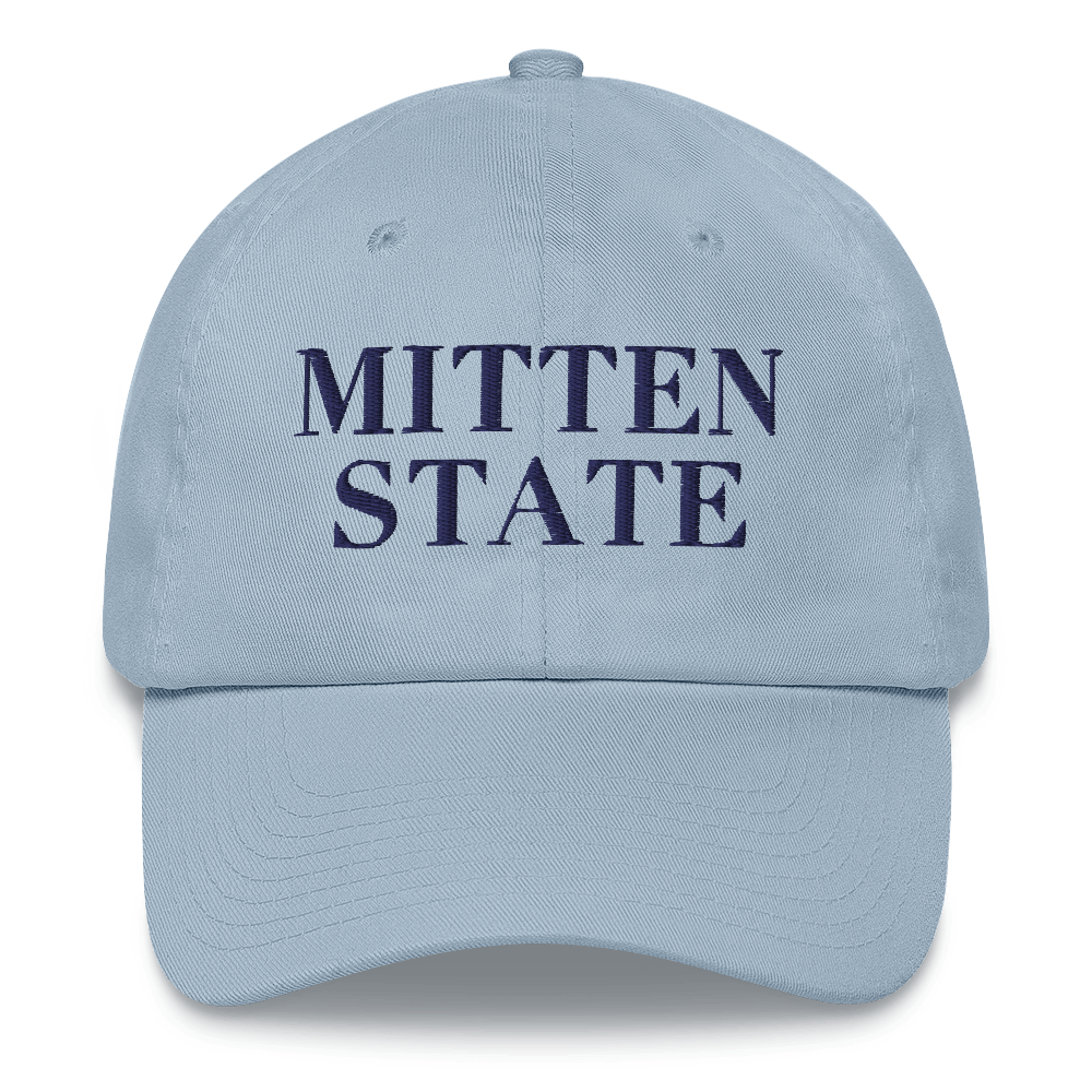 Michigan 'Mitten State' Dad Hat (Didone Font)