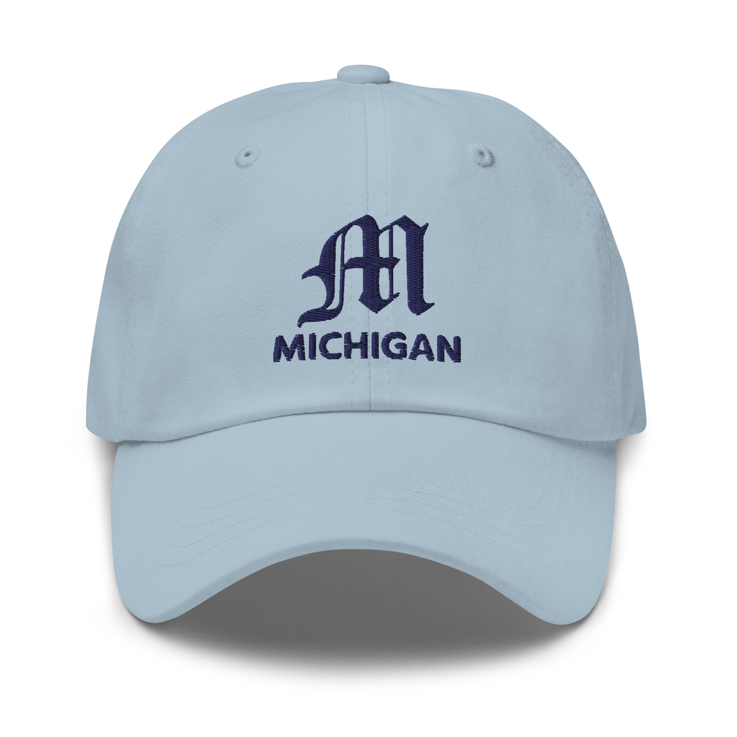 'Michigan' Dad Hat (w/ Old English 'M')