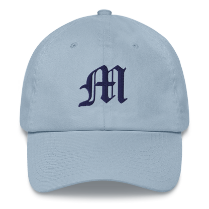 Old English 'M' Dad Hat (w 'Michigan' Back Design)