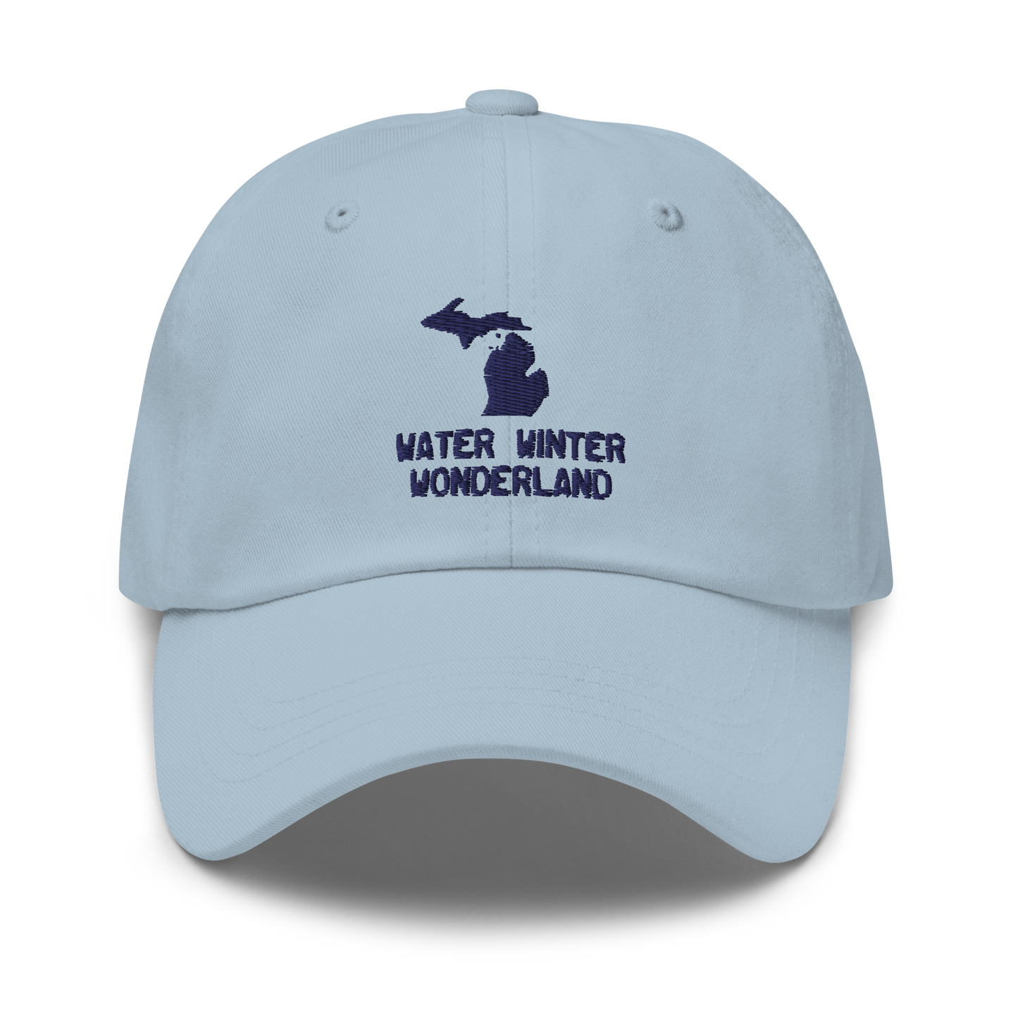 'Water Winter Wonderland' Dad Hat (w/ Michigan Outline)