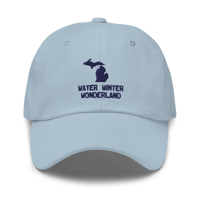 'Water Winter Wonderland' Dad Hat (w/ Michigan Outline)