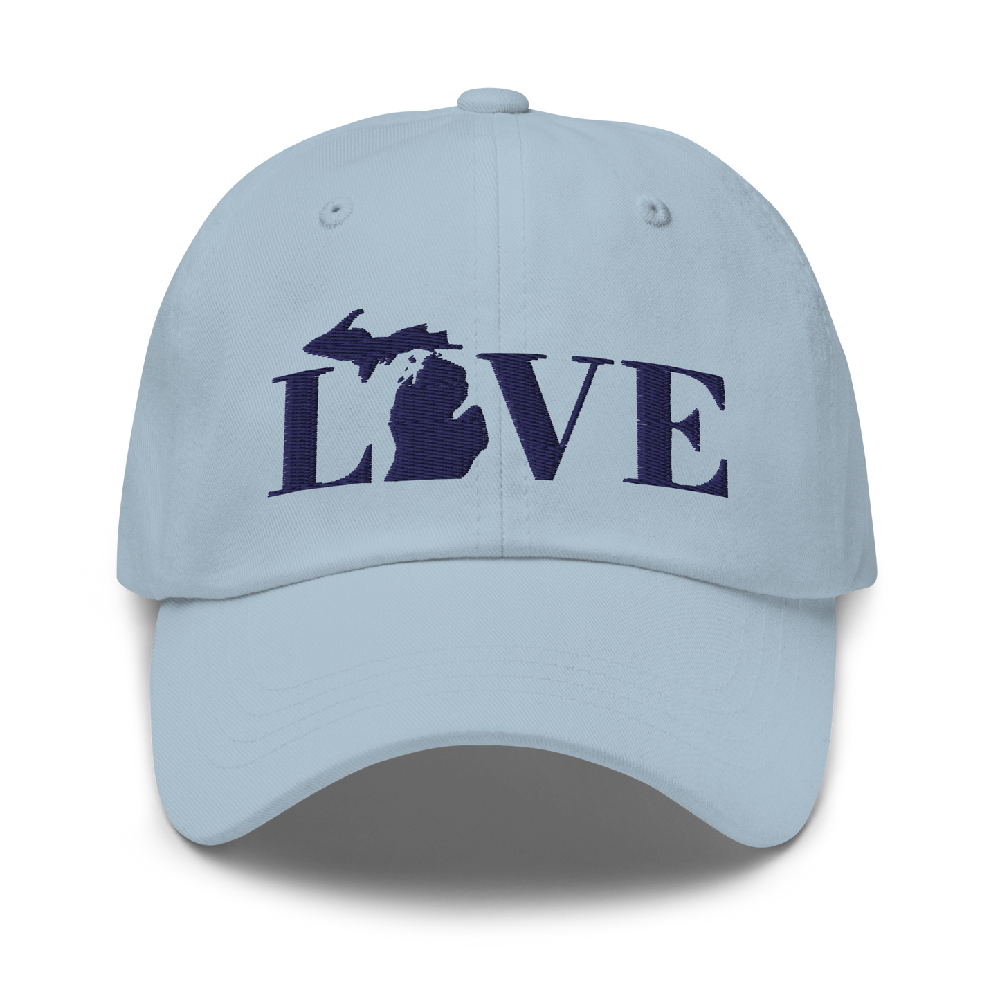 Michigan 'Love' Dad Hat (Didone Font)