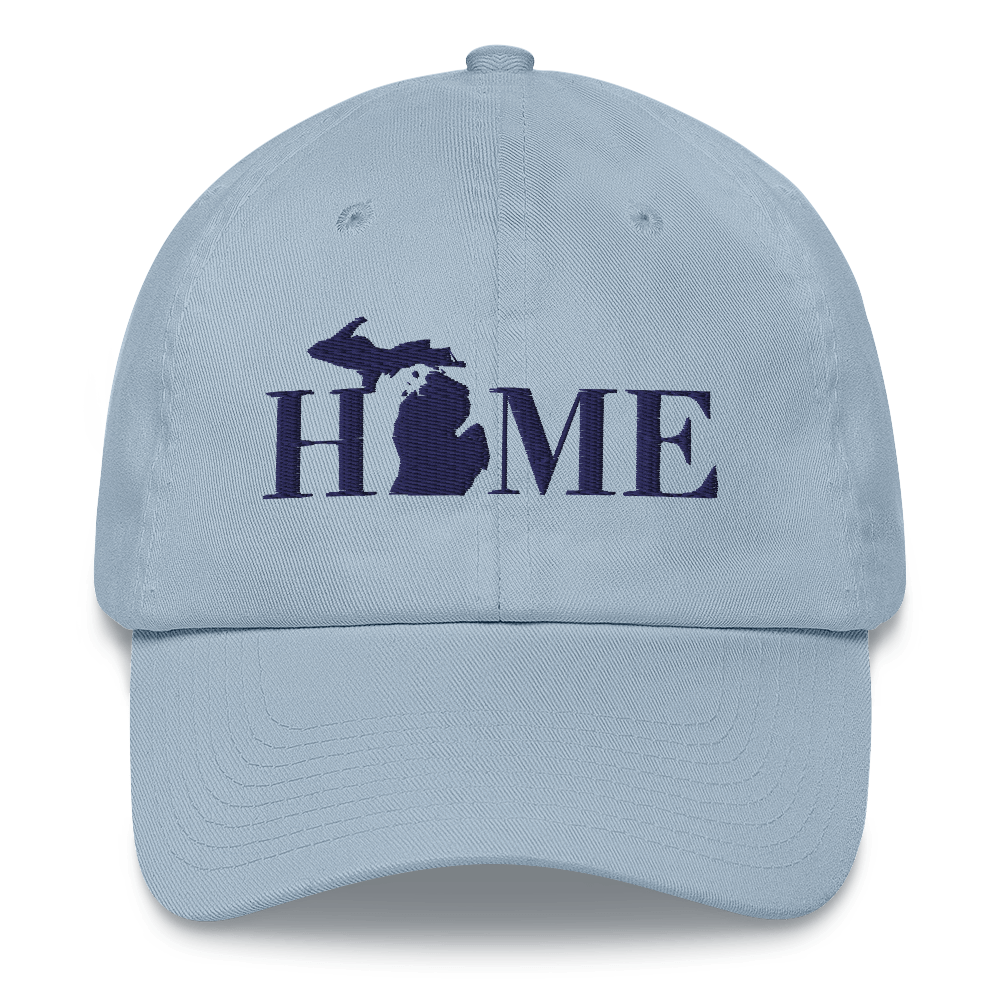 Michigan 'Home' Dad Hat (Didone Font)