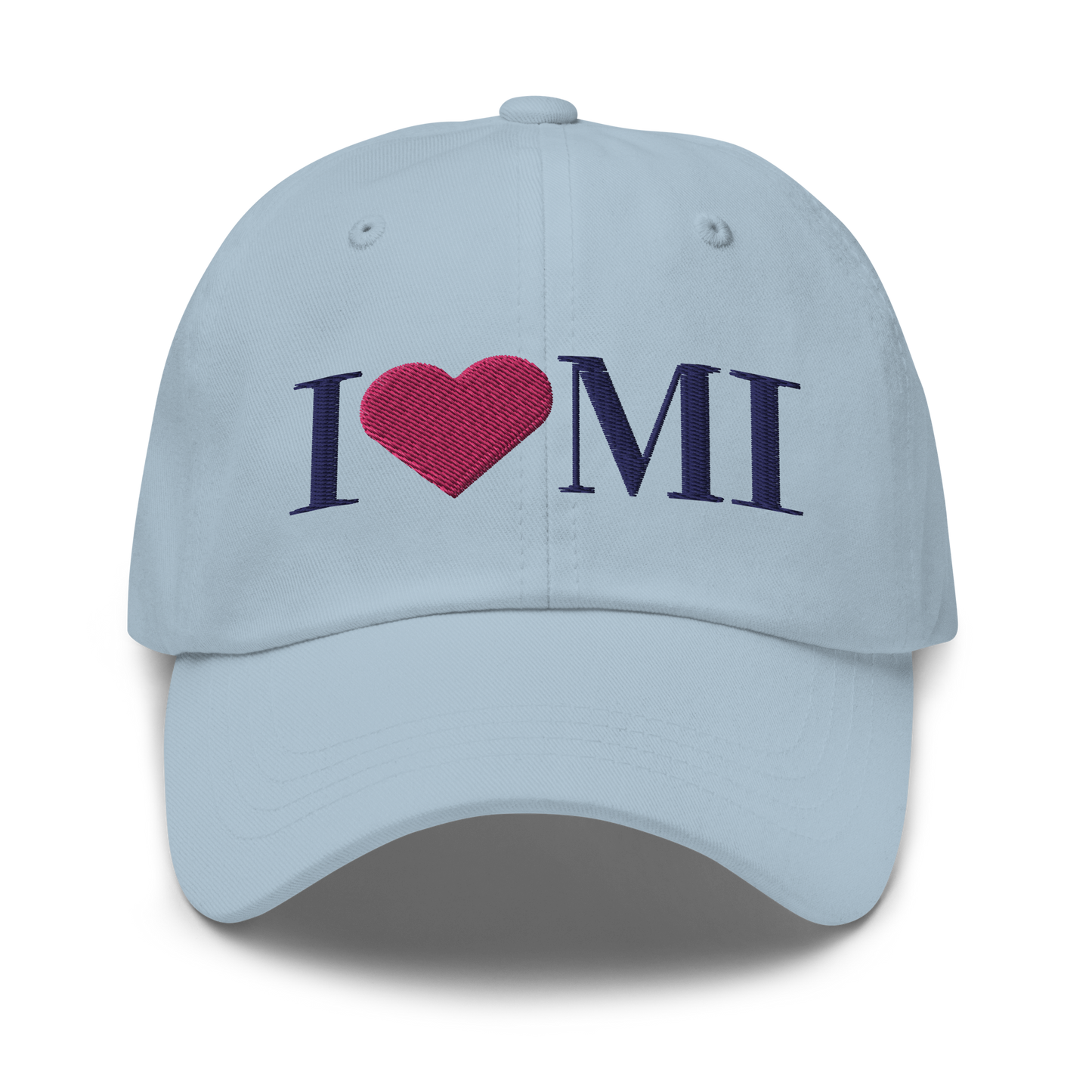 Michigan 'I ❤️ MI' Dad Hat (Didone Font)