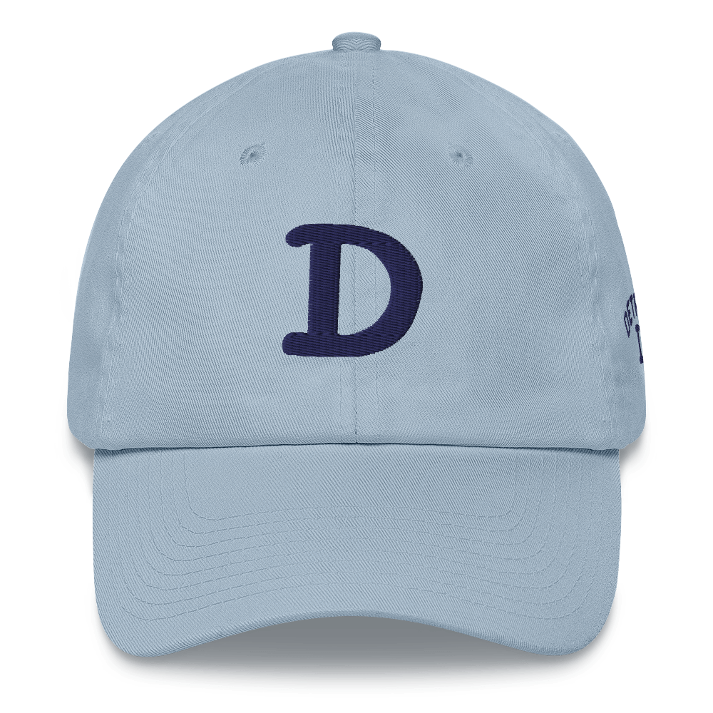 Detroit 'Old French D' Dad Hat (w/ Side Design)