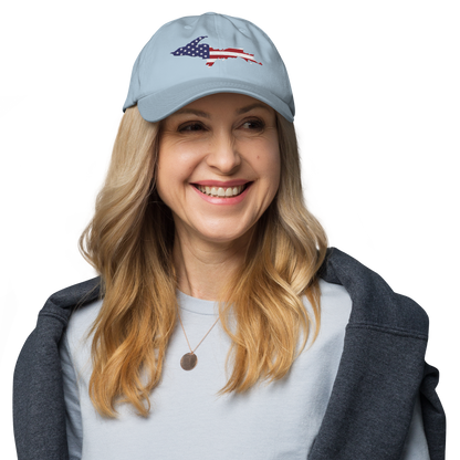 Michigan Upper Peninsula Dad Hat (Patriot Edition)