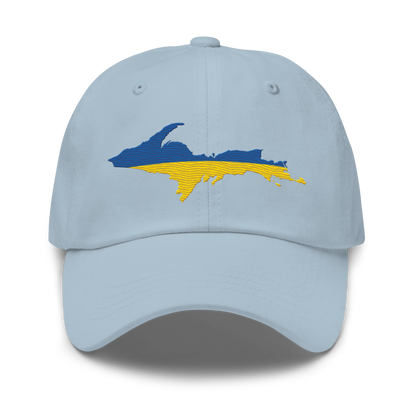 Michigan Upper Peninsula Dad Hat (Ukraine Edition)