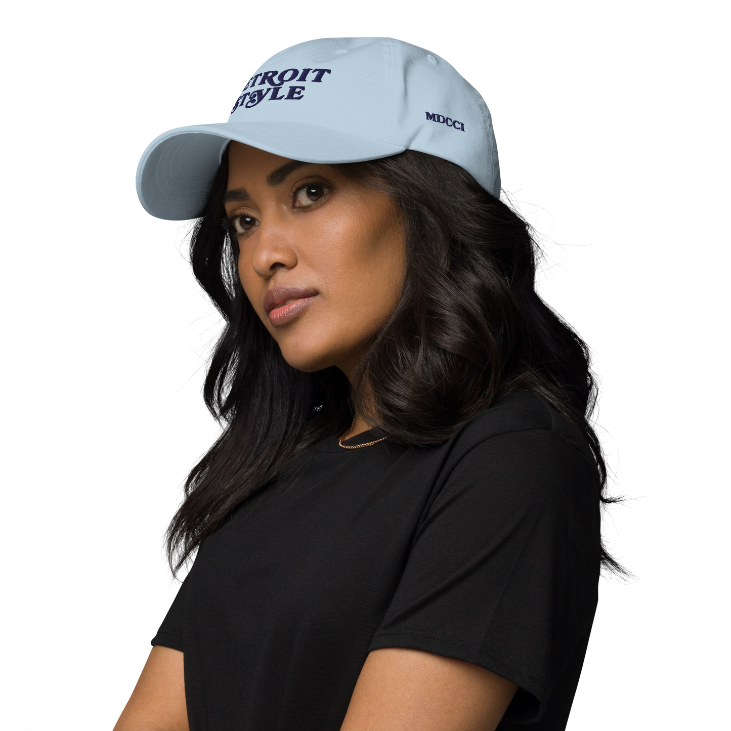 'Detroit Style' Dad Hat (w 'MDCCI' Side Design)