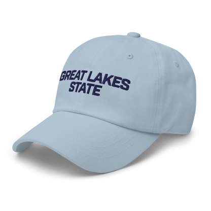 Michigan 'Great Lakes State' Dad Hat (Maritime Font)