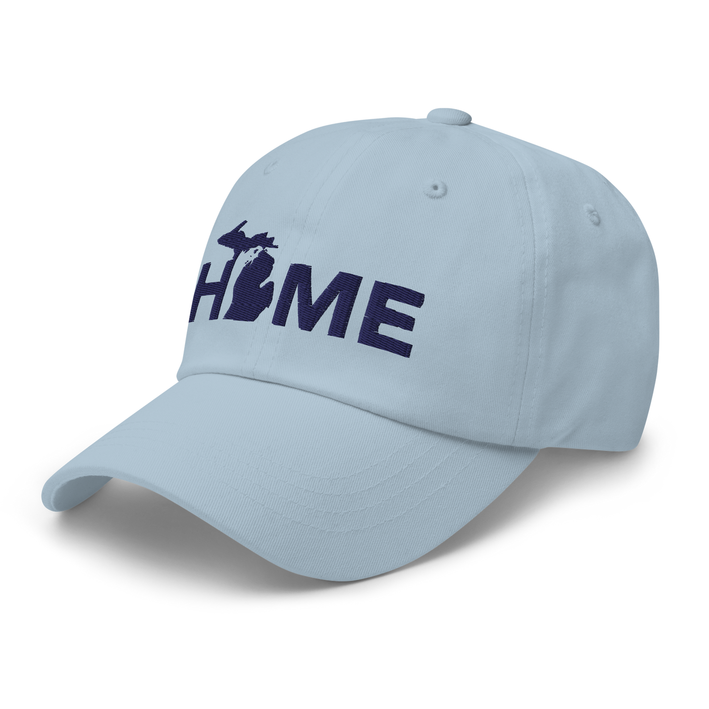 Michigan 'Home' Dad Hat (Geometric Sans Font)