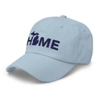 Michigan 'Home' Dad Hat (Geometric Sans Font)