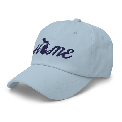 Michigan 'Home' Dad Hat (Script Font)