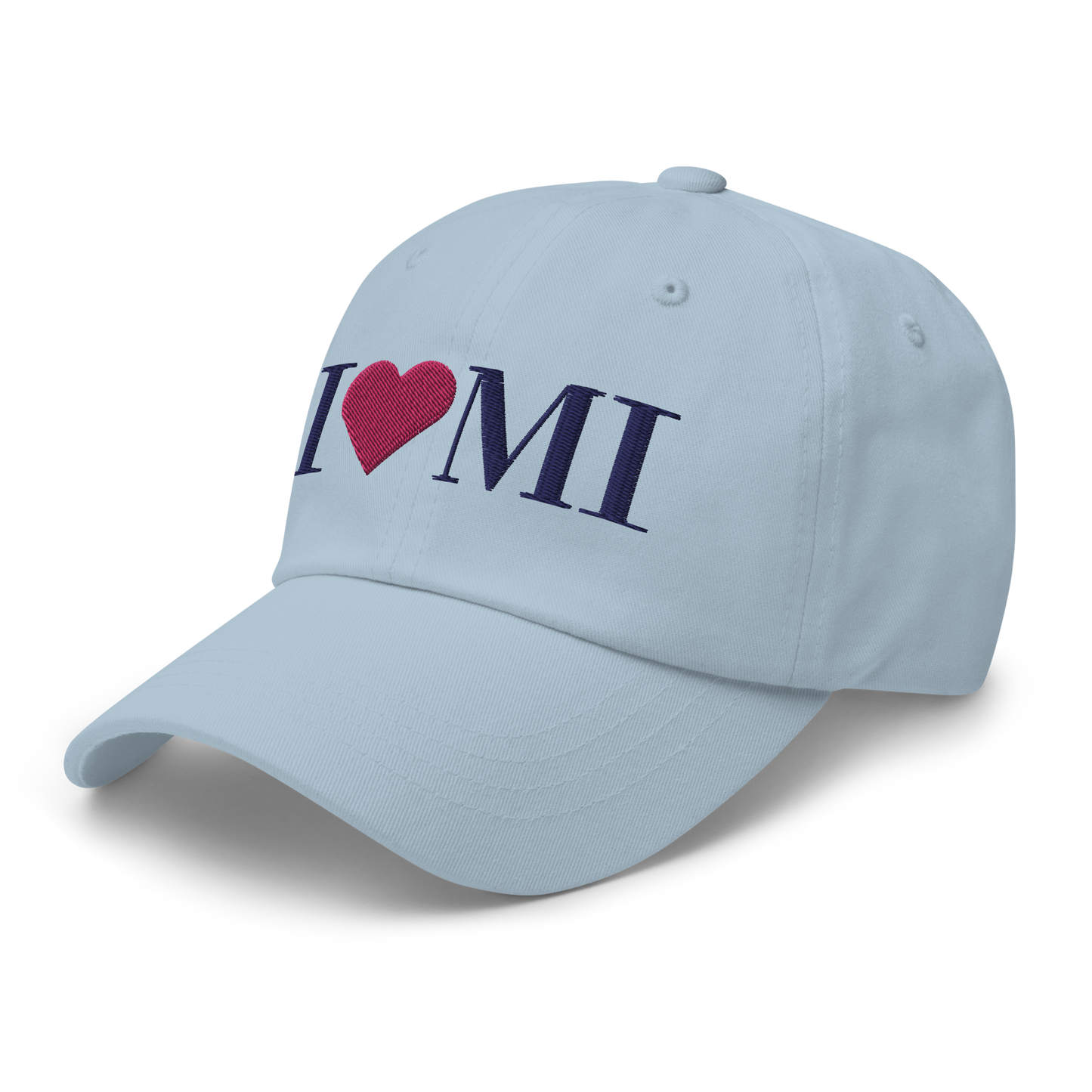 Michigan 'I ❤️ MI' Dad Hat (Didone Font)